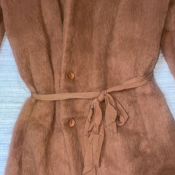 Jaase Teddy Coat - Toffee - Picture 8 of 11